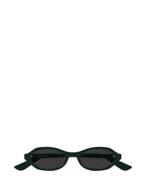 Alexander McQueen Eyewear oval-frame sunglasses