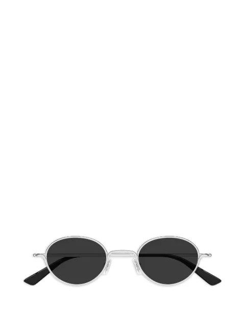 Alexander McQueen oval-frame sunglasses