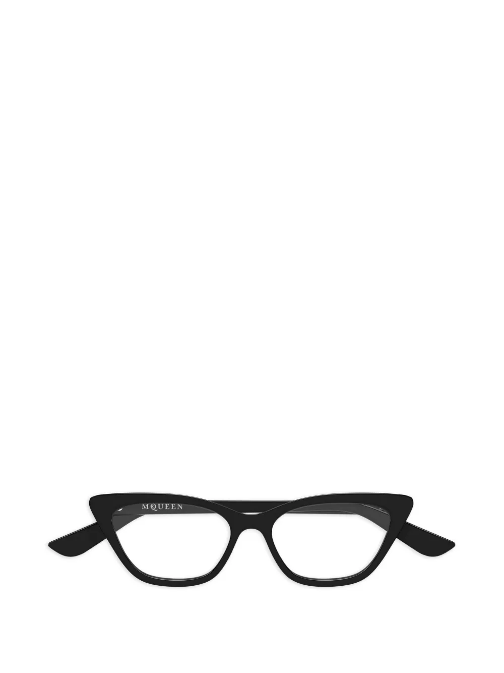 Alexander McQueen cat-eye glasses - Nero