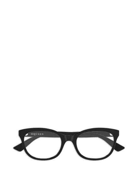 Alexander McQueen Eyewear oval-frame glasses