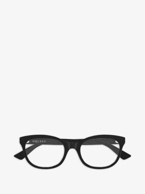 Alexander McQueen Eyewear oval-frame glasses