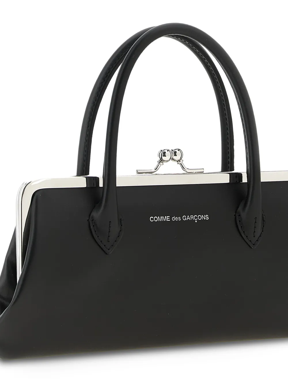 Comme Des Garçons Wallet Clasp Handles pasjeshouder tas Zwart