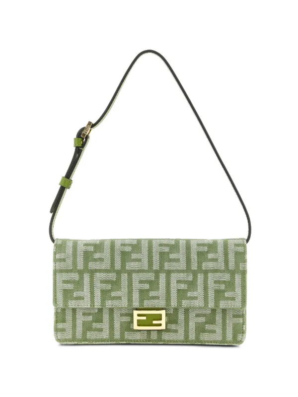 FENDI ワンショルダーバッグ 肩掛け FFロゴ金具 編み込み レザー 緑 35159159_66829100_600.jpg
