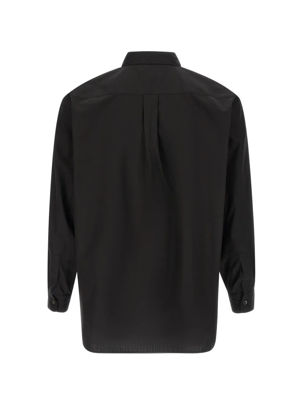 Comme des Garçons Homme Plus T-shirt met geometrische uitgesneden details Zwart