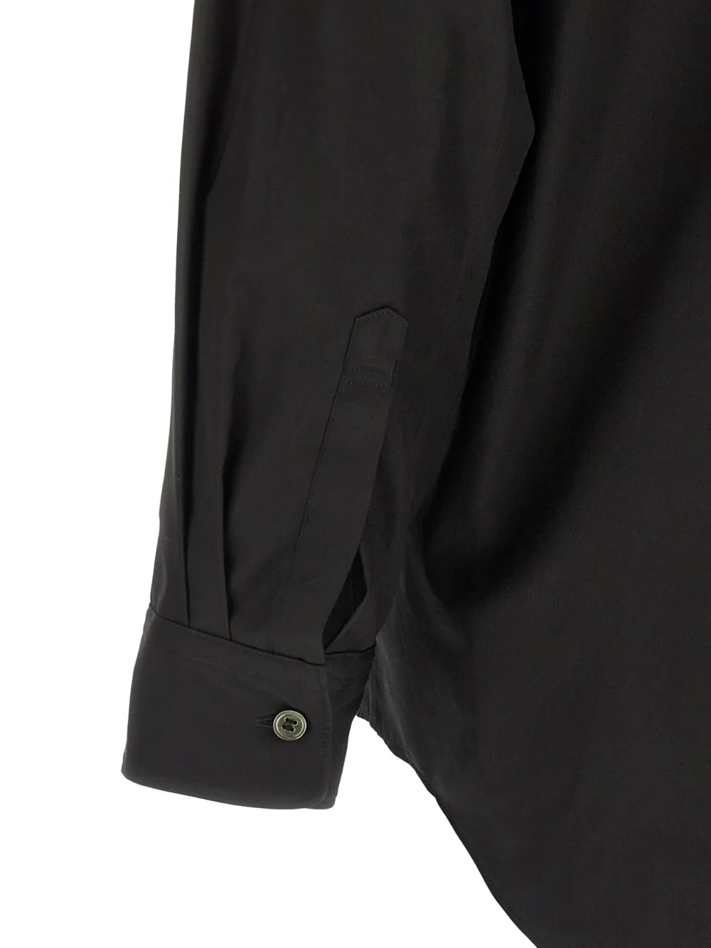 Comme des Garçons Homme Plus T-shirt met geometrische uitgesneden details Zwart