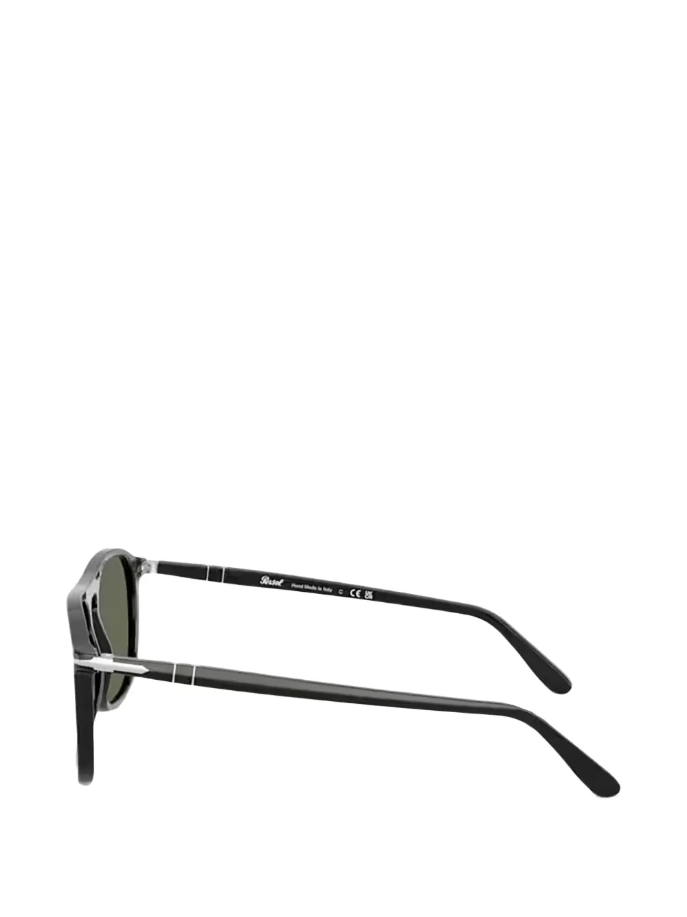 Persol PO3392S zonnebril met rechthoekig montuur Zwart