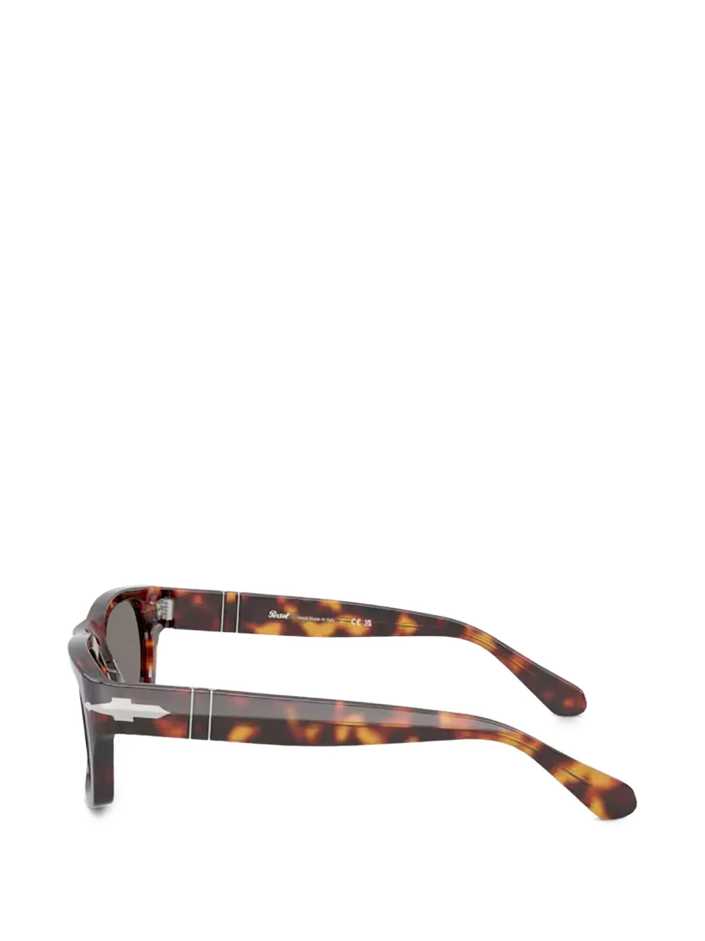 Persol Zonnebril met schildpadschild-design Bruin