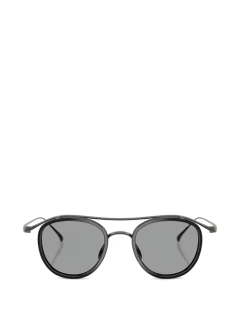 Giorgio Armani round-frame sunglasses