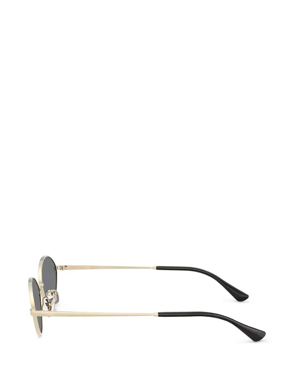 Ray-Ban Zonnebril met ovalen montuur Goud