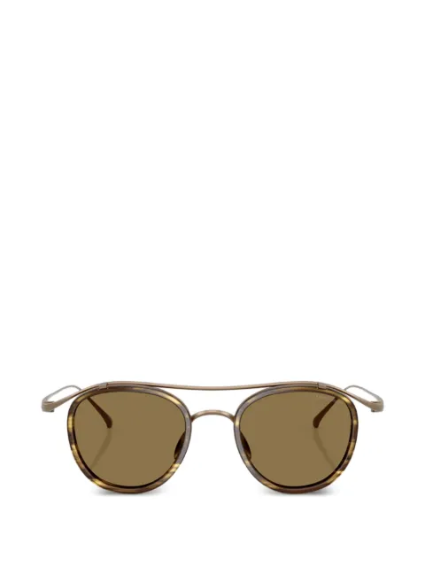 Giorgio Armani round-frame sunglasses
