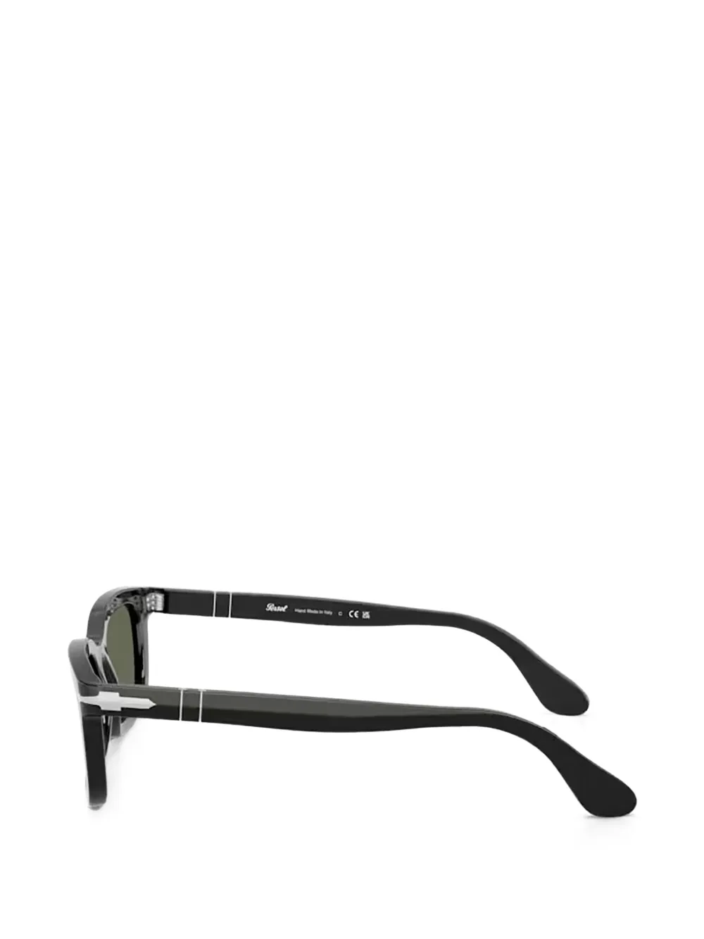 Persol Zonnebril met vierkant montuur Zwart