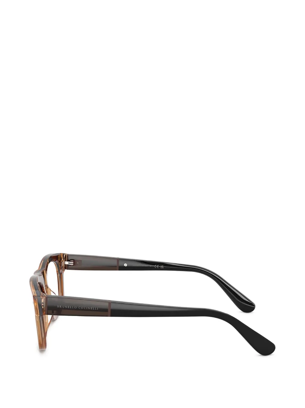 Brunello Cucinelli BC3018 zonnebril Bruin