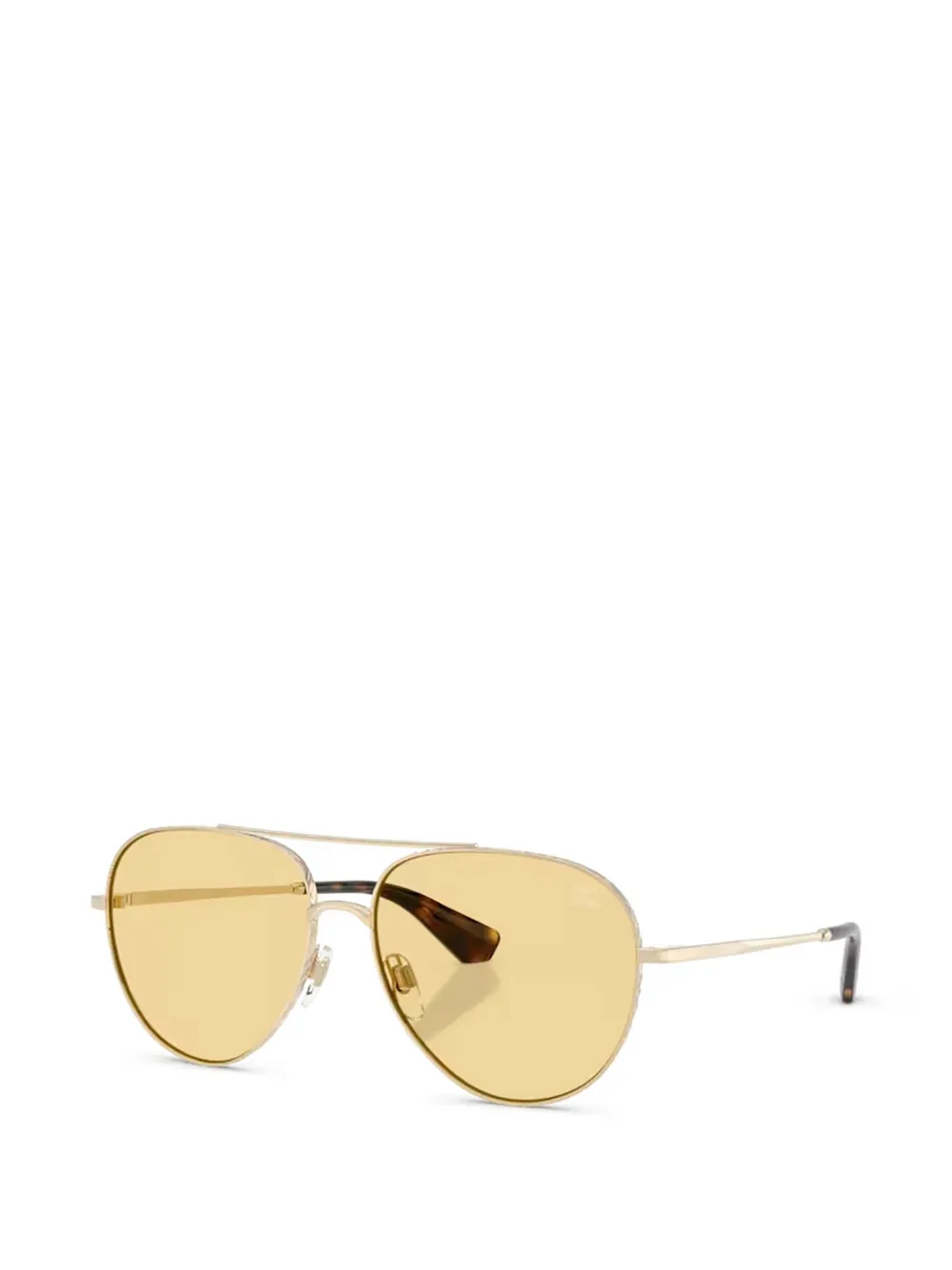 Burberry Eyewear Zonnebril met rond montuur Goud