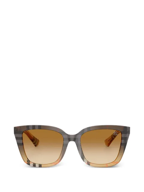 Burberry Eyewear check square-frame sunglasses