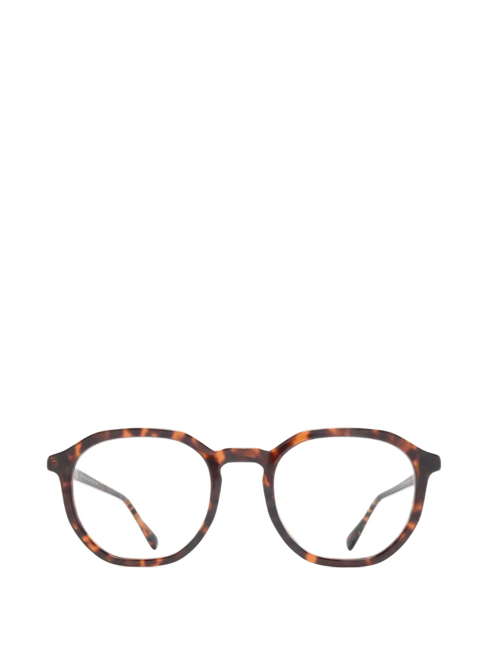Mykita Dorsa round-frame glasses - Marrone