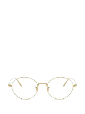 Oliver Peoples Mehr ラウンドフレーム サングラス | ブラウン