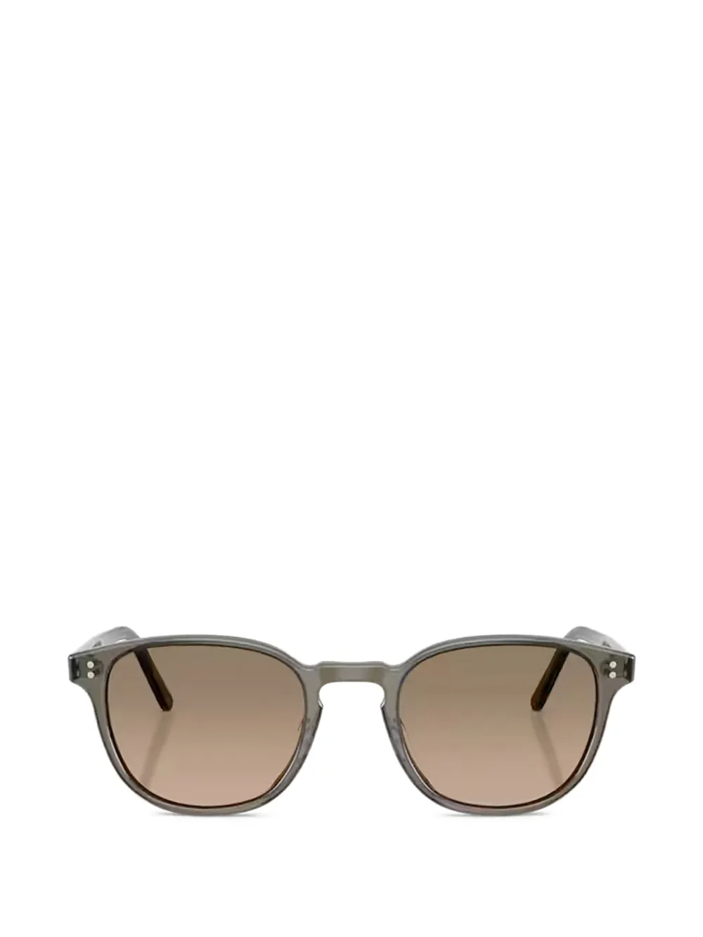 Oliver Peoples Fairmont round-frame sunglasses - Grigio