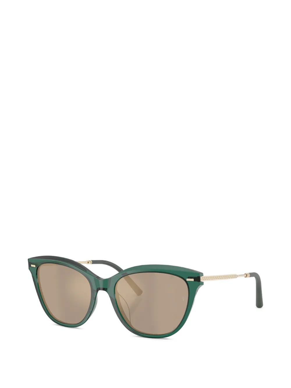 Oliver Peoples Zonnebril met cat-eye montuur Groen
