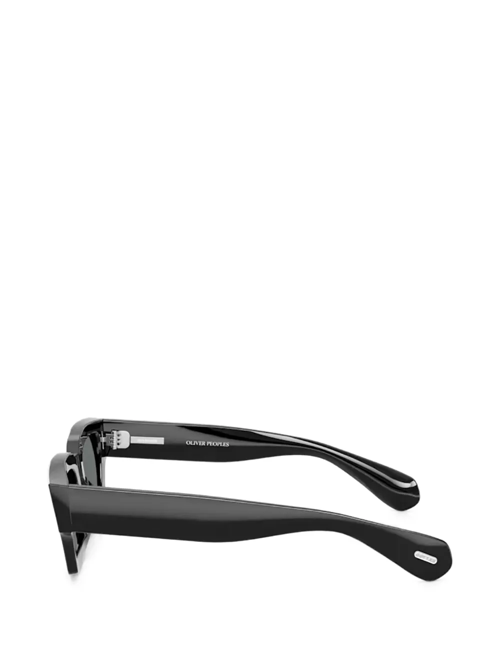 Oliver Peoples x Jil Sander Edition 6 zonnebril Zwart