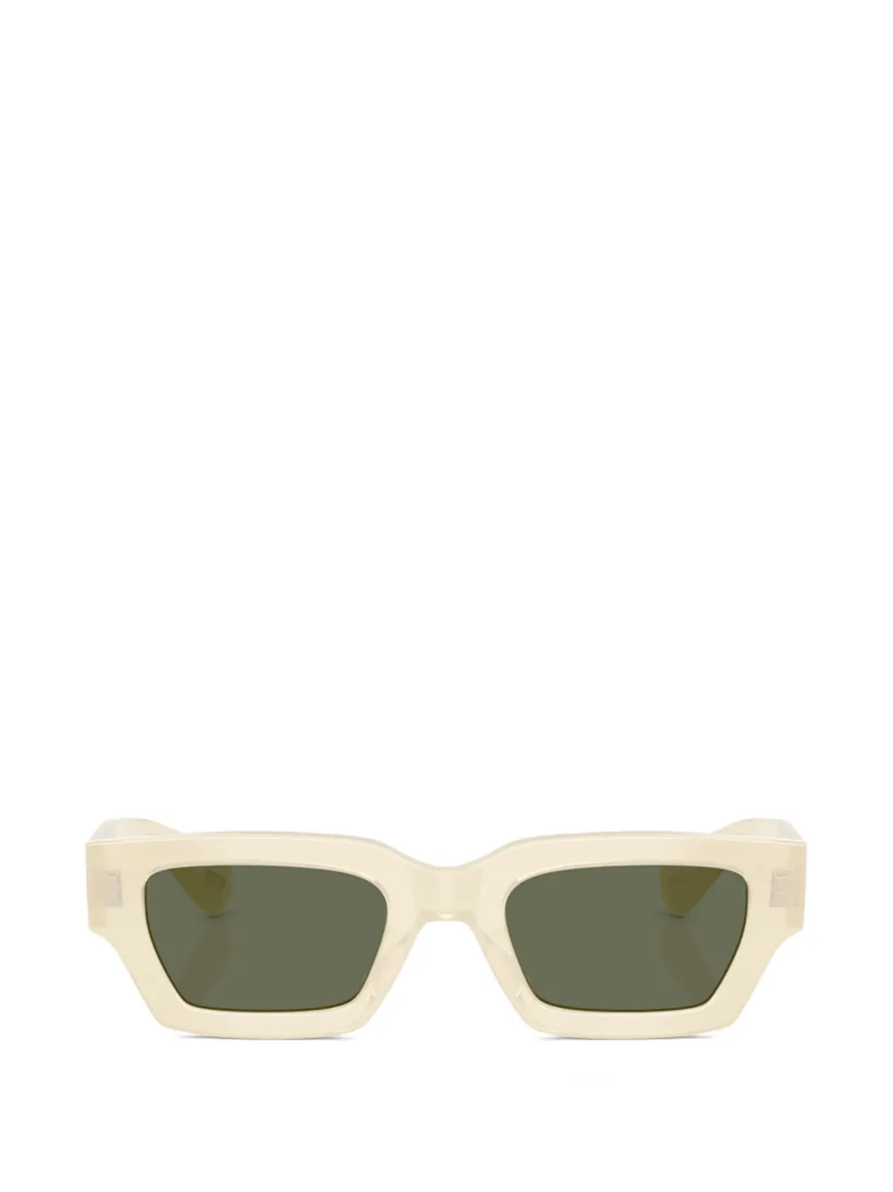 Oliver Peoples x Jil Sander Edition 6 square-frame sunglasses - Toni neutri