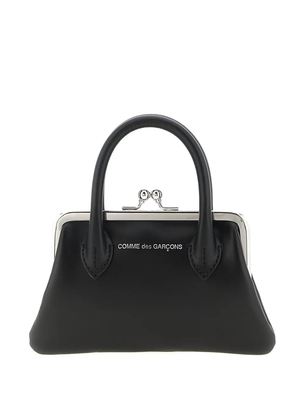 Comme Des Garçons Wallet Clasp Handles mini bag - Nero