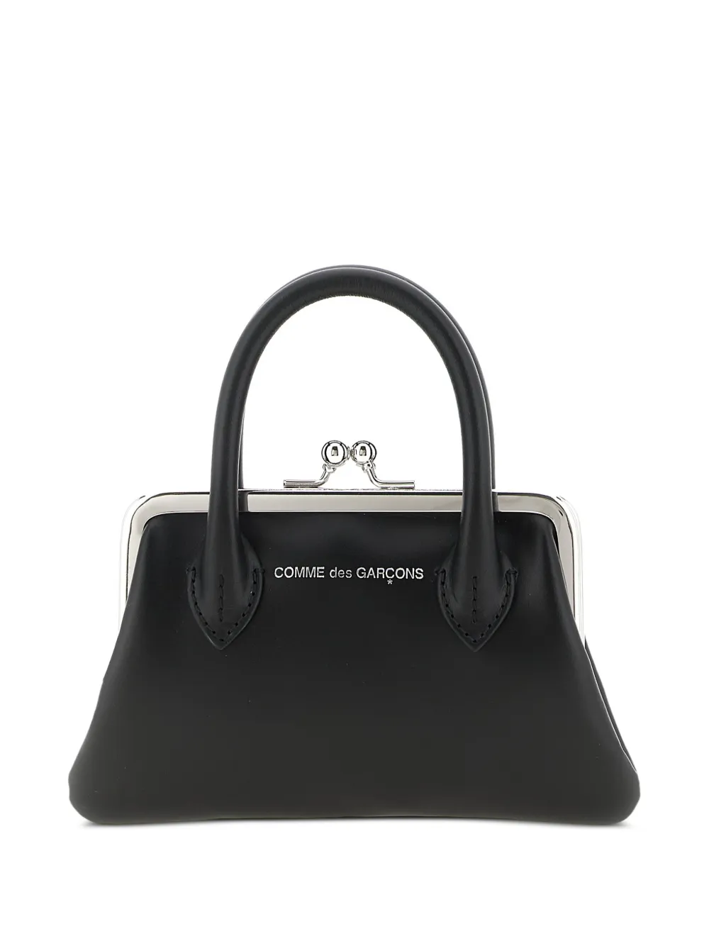 Comme Des Garçons Wallet Clasp Handles mini bag - Nero