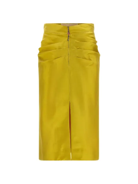 Valentino Garavani pleated midi skirt