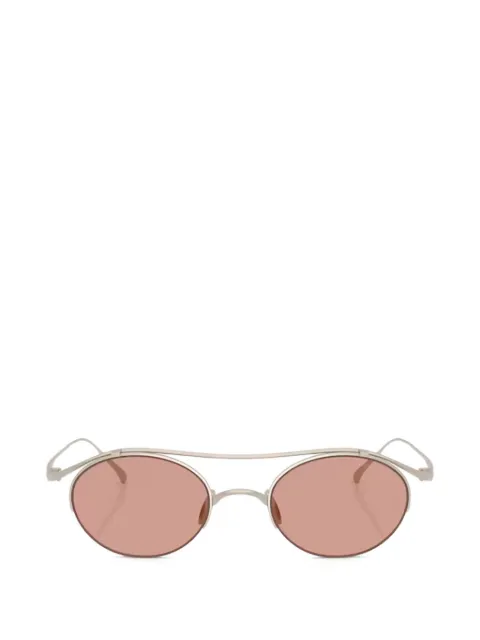 Giorgio Armani oval-frame sunglasses