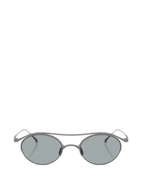 Giorgio Armani oval-frame sunglasses