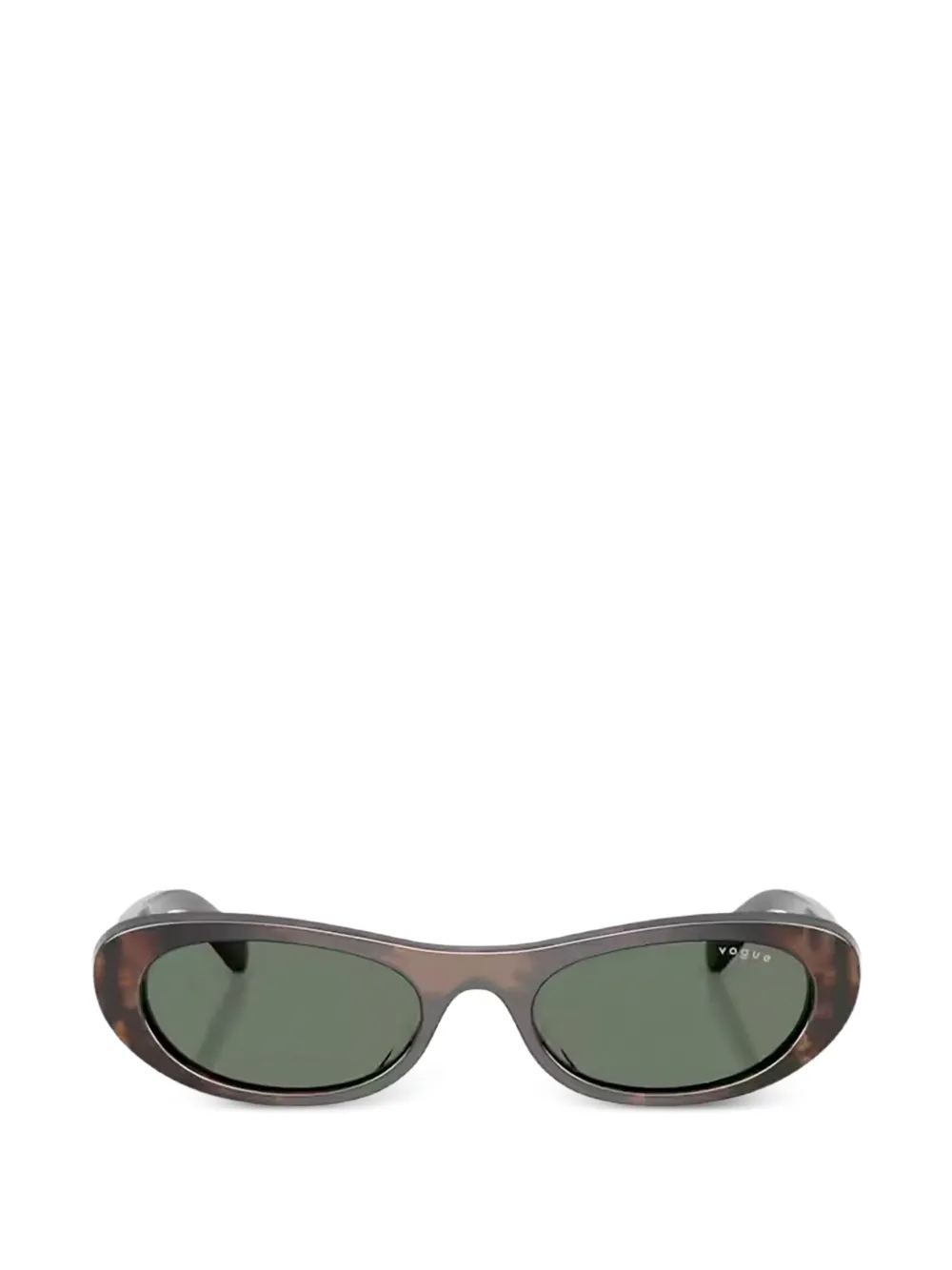 Vogue Eyewear havana geometric sunglasses - Marrone