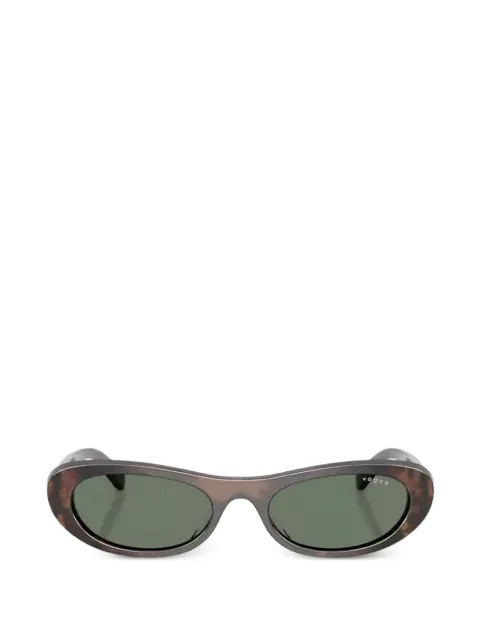 Vogue Eyewear havana geometric sunglasses