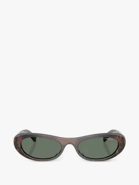 Vogue Eyewear havana geometric sunglasses