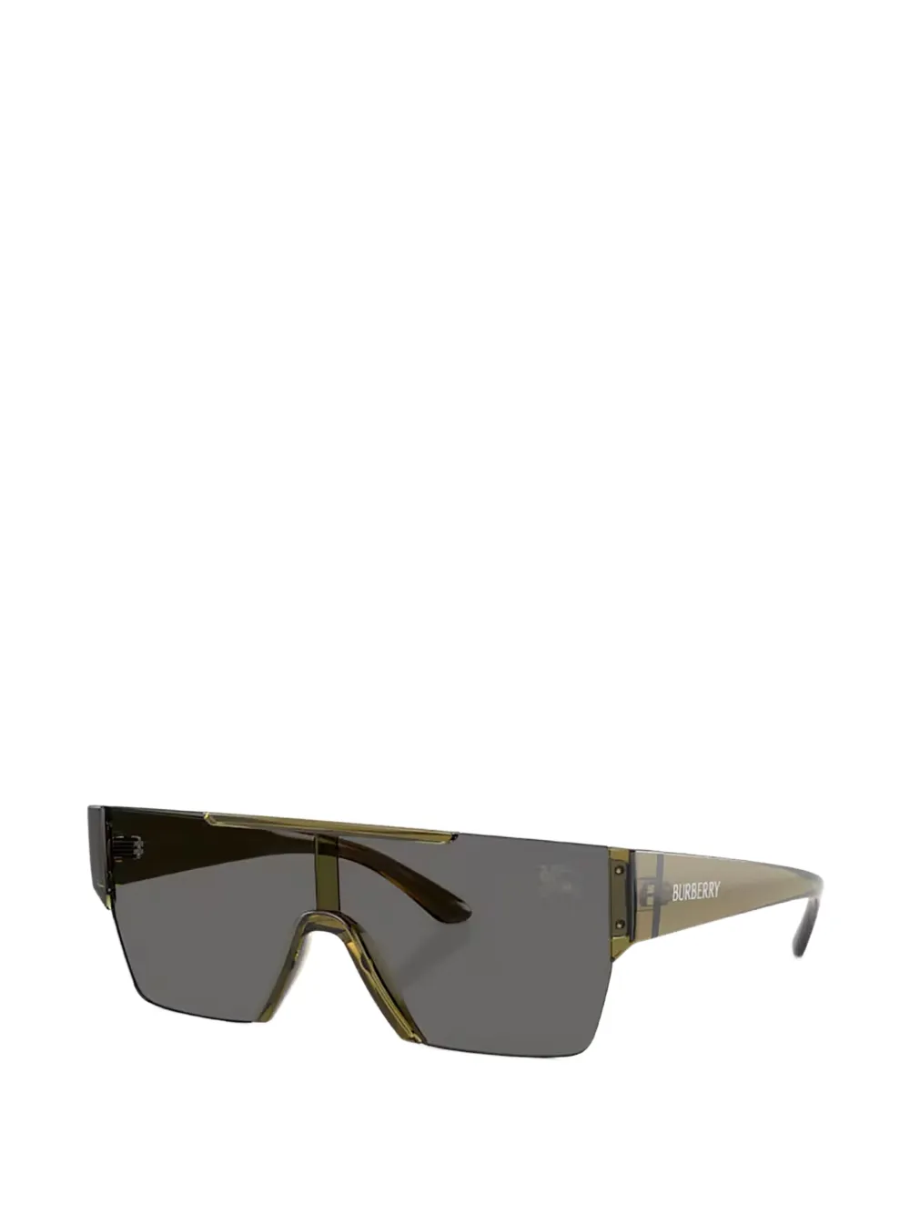 Burberry Eyewear Zonnebril met geometrisch montuur Groen