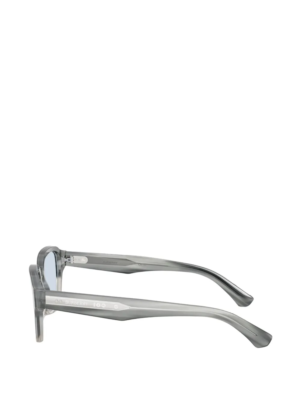 Burberry Eyewear Zonnebril met vierkant montuur Grijs