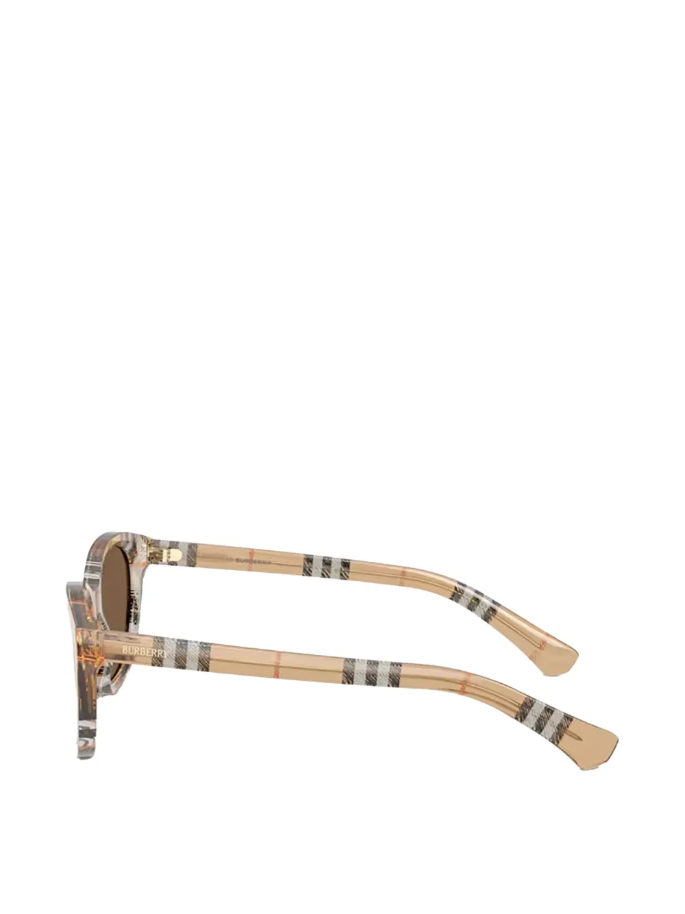 Burberry Eyewear Geruite zonnebril Beige
