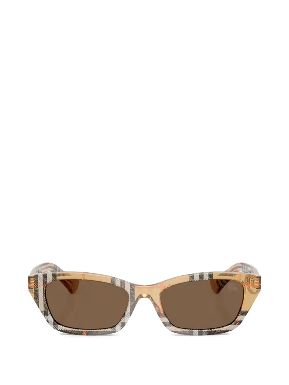Burberry Eyewear checked sunglasses · 52
