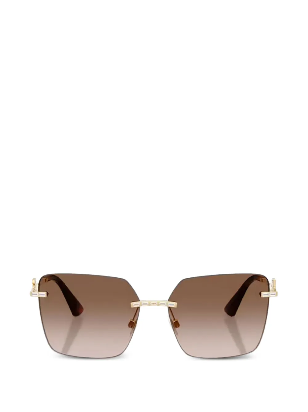 Dolce & Gabbana Occhiali da sole squadrati - Oro