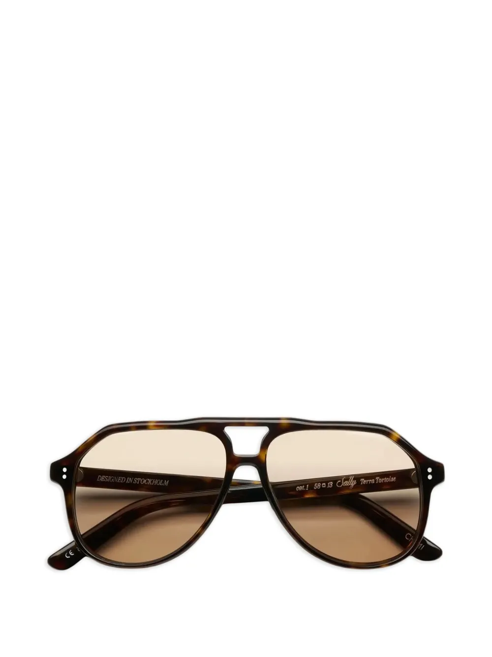 Chimi Sally pilot-frame sunglasses - Marrone
