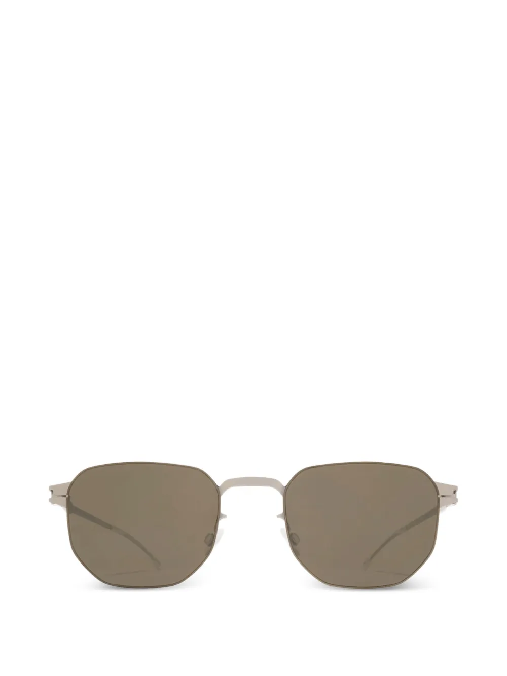 Mykita Bijan geometric-frame sunglasses - Argento