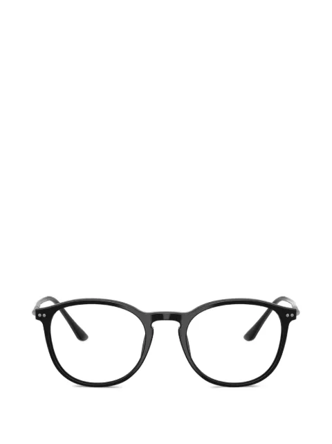 Giorgio Armani round-frame glasses