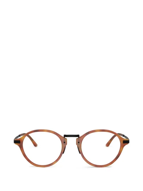 Giorgio Armani round-frame glasses