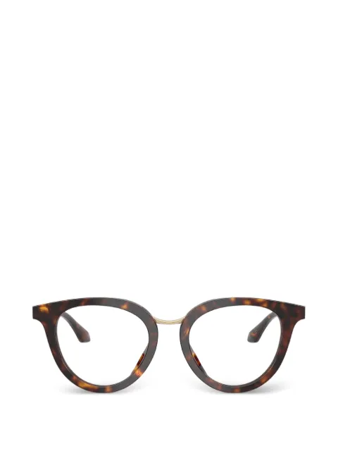 Giorgio Armani round-frame glasses