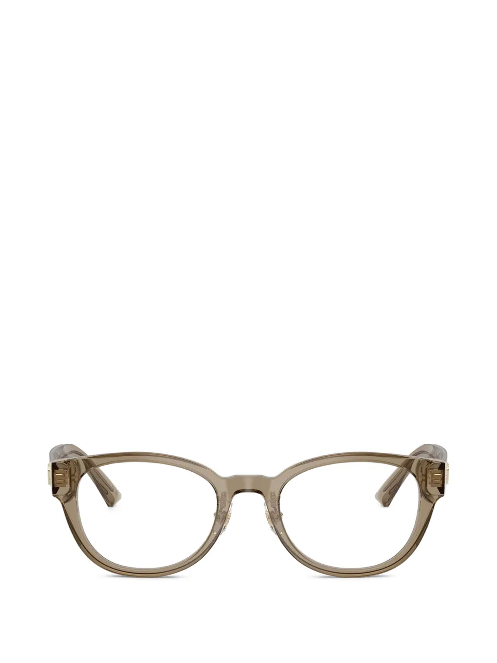 Jimmy Choo Eyewear Occhiali ovali - Marrone