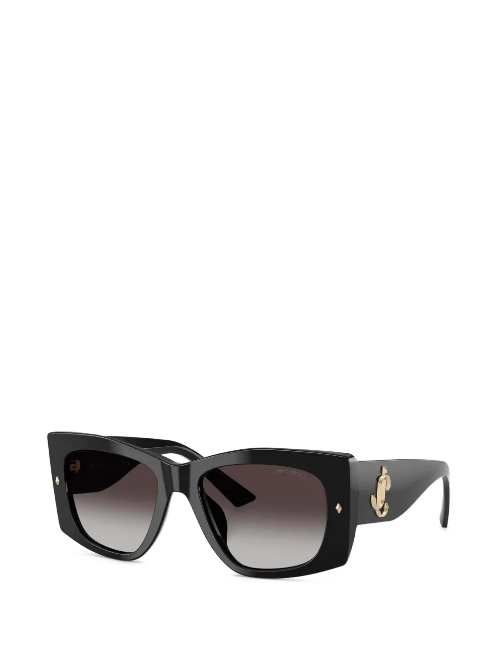 Jimmy Choo Eyewear Gabi zonnebril met logo Zwart