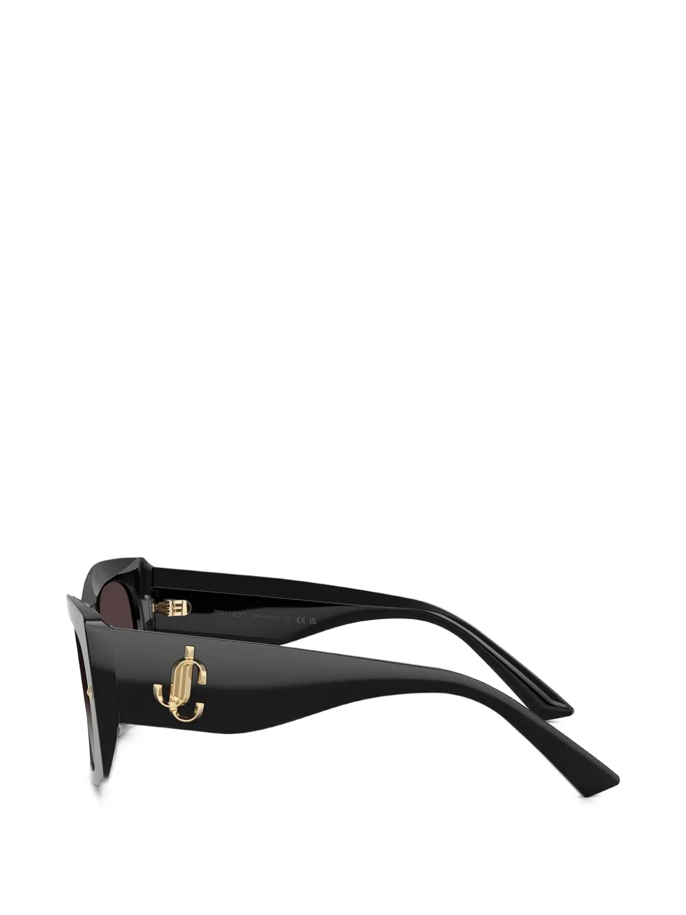 Jimmy Choo Eyewear Gabi zonnebril met logo Zwart