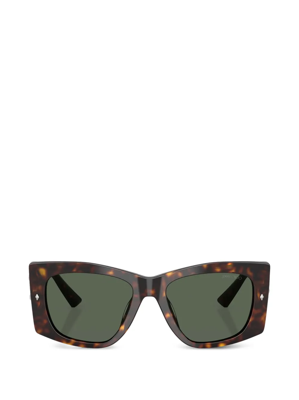 Jimmy Choo Eyewear Occhiali da sole Gabi con logo - Marrone