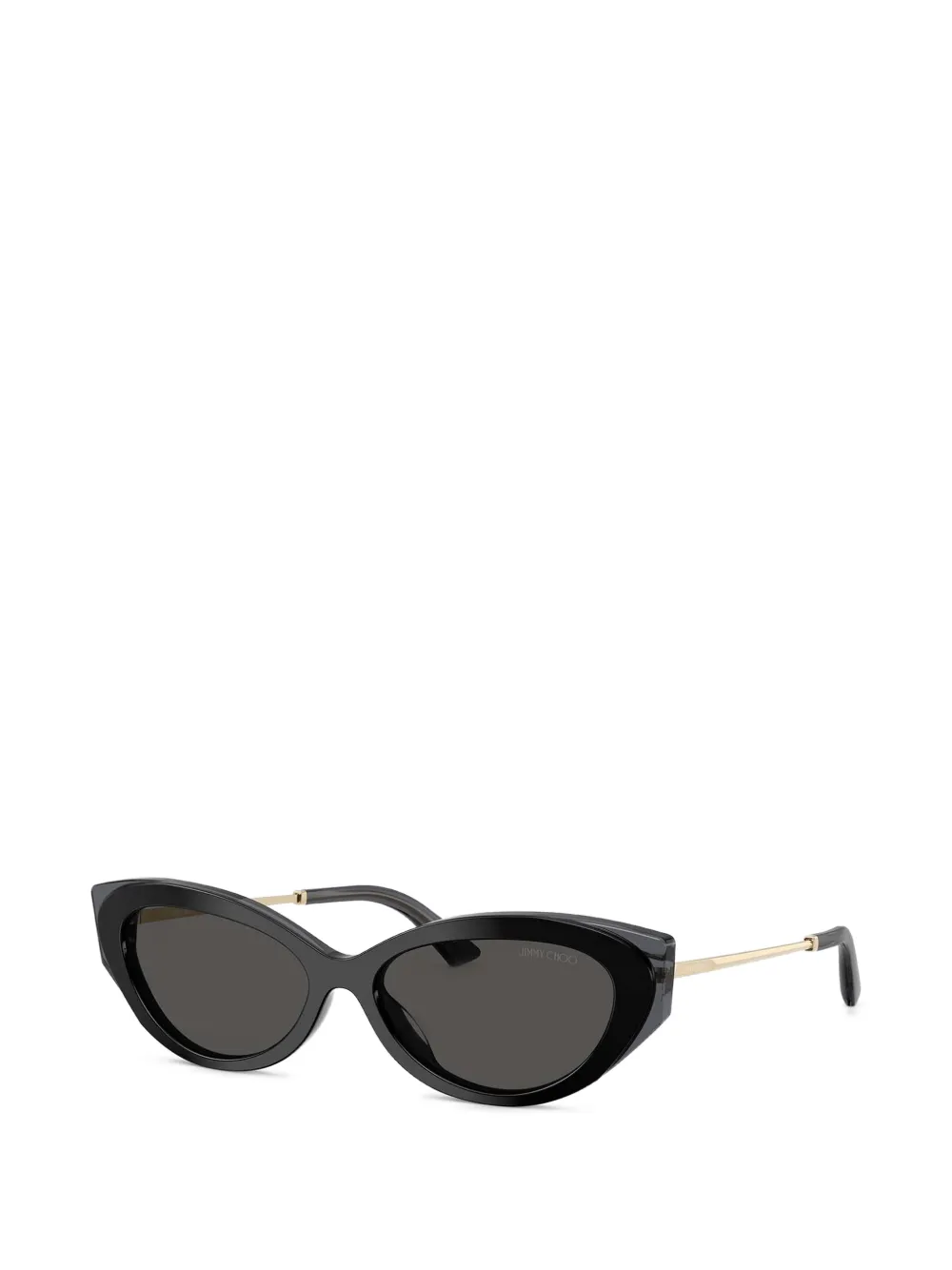 Jimmy Choo Eyewear JC5065U zonnebril met cat-eye montuur Zwart