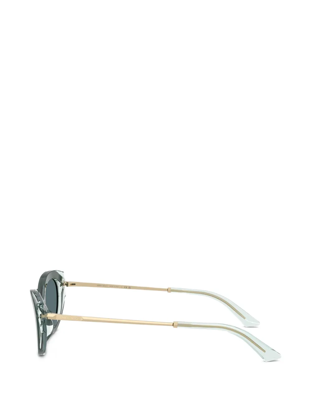 Jimmy Choo Eyewear JC5065U zonnebril met cat-eye montuur Groen