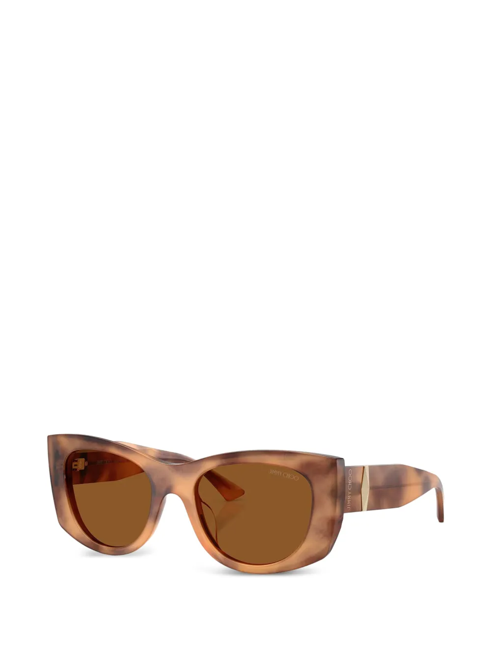 Jimmy Choo Eyewear JC5066U zonnebril Bruin