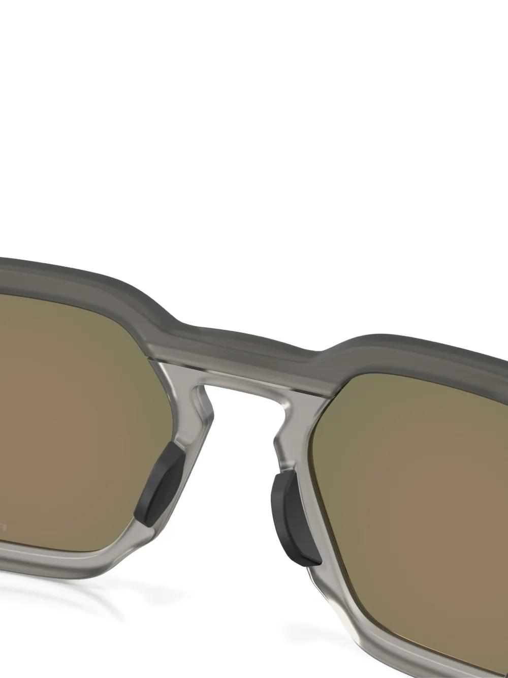 Oakley HSNT SQ zonnebril met geometrisch montuur Grijs